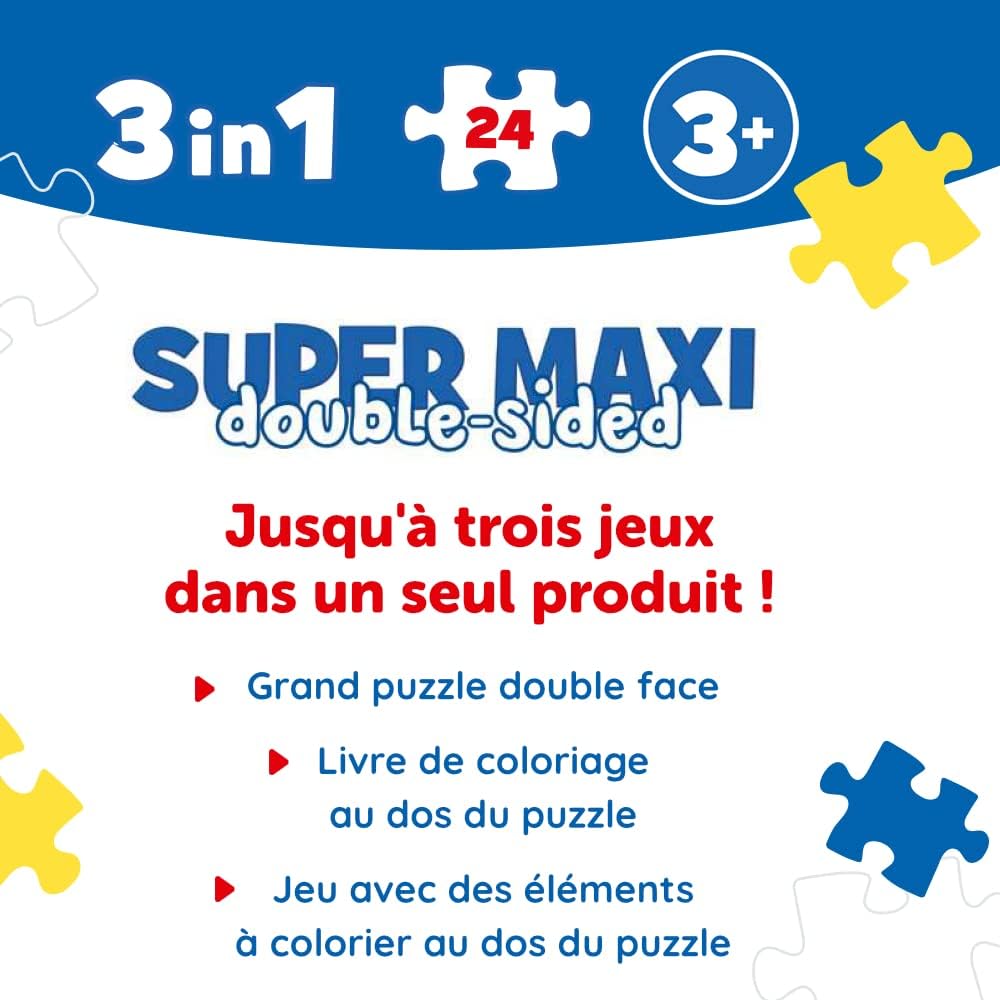 Trefl Happy Frozen Land Super Maxi 24 - Pcs 41000 - Colorland Toys