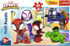 Trefl Spidey And His Friends Maxi 24 - Pcs 14348 - Colorland Toys