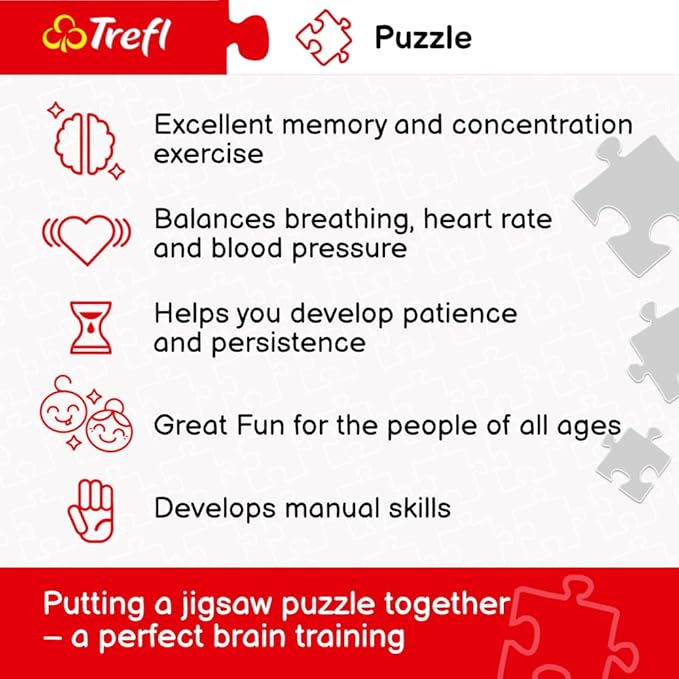 Trefl Tiger Portrait Puzzle 500pcs 37397 - Colorland Toys