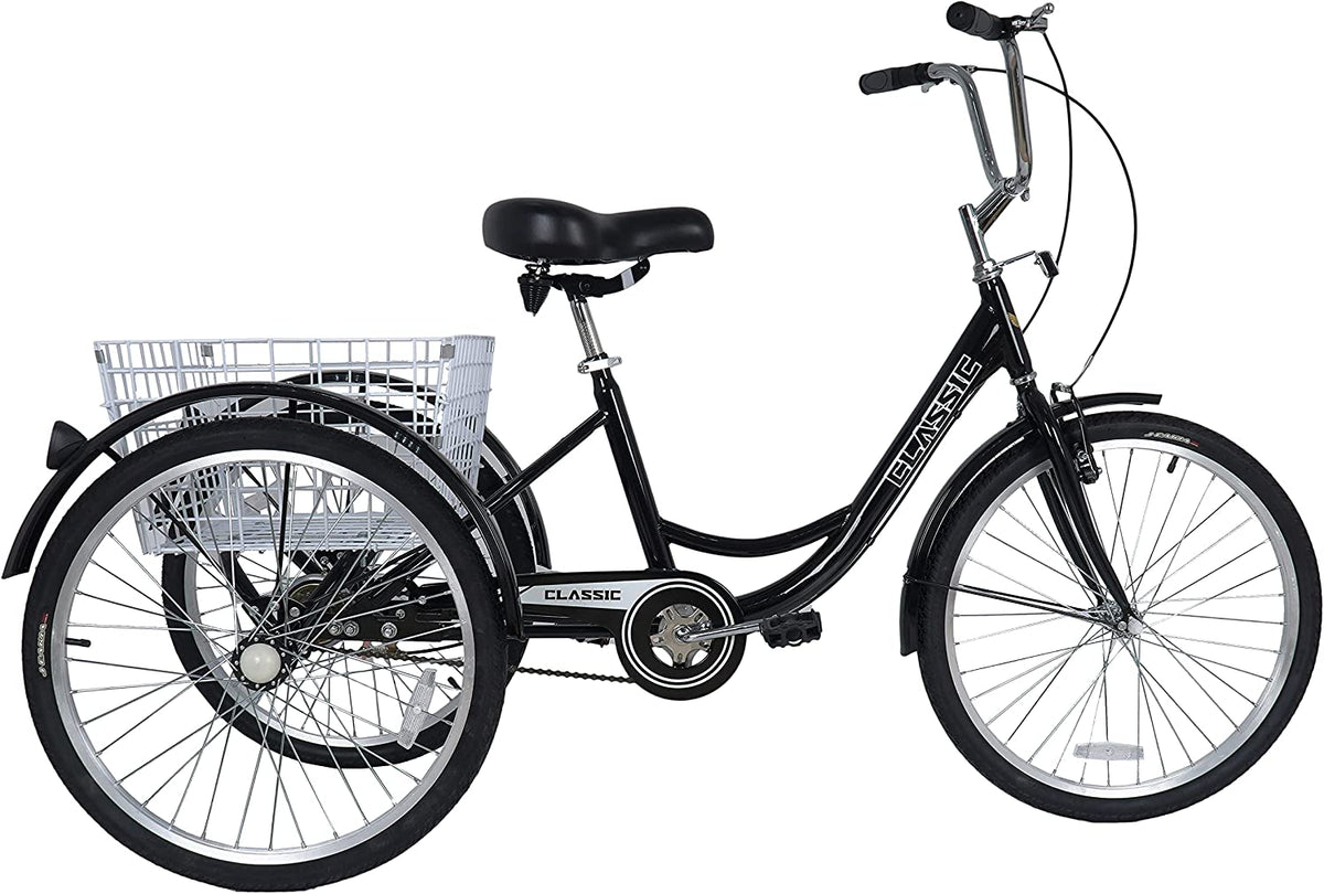 Tricycle CL 24 Basket Black - Colorland Toys