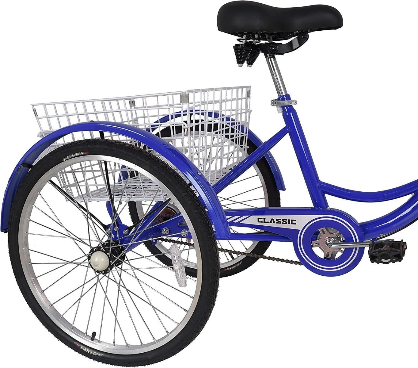Tricycle CL 24 Basket Blue - Colorland Toys