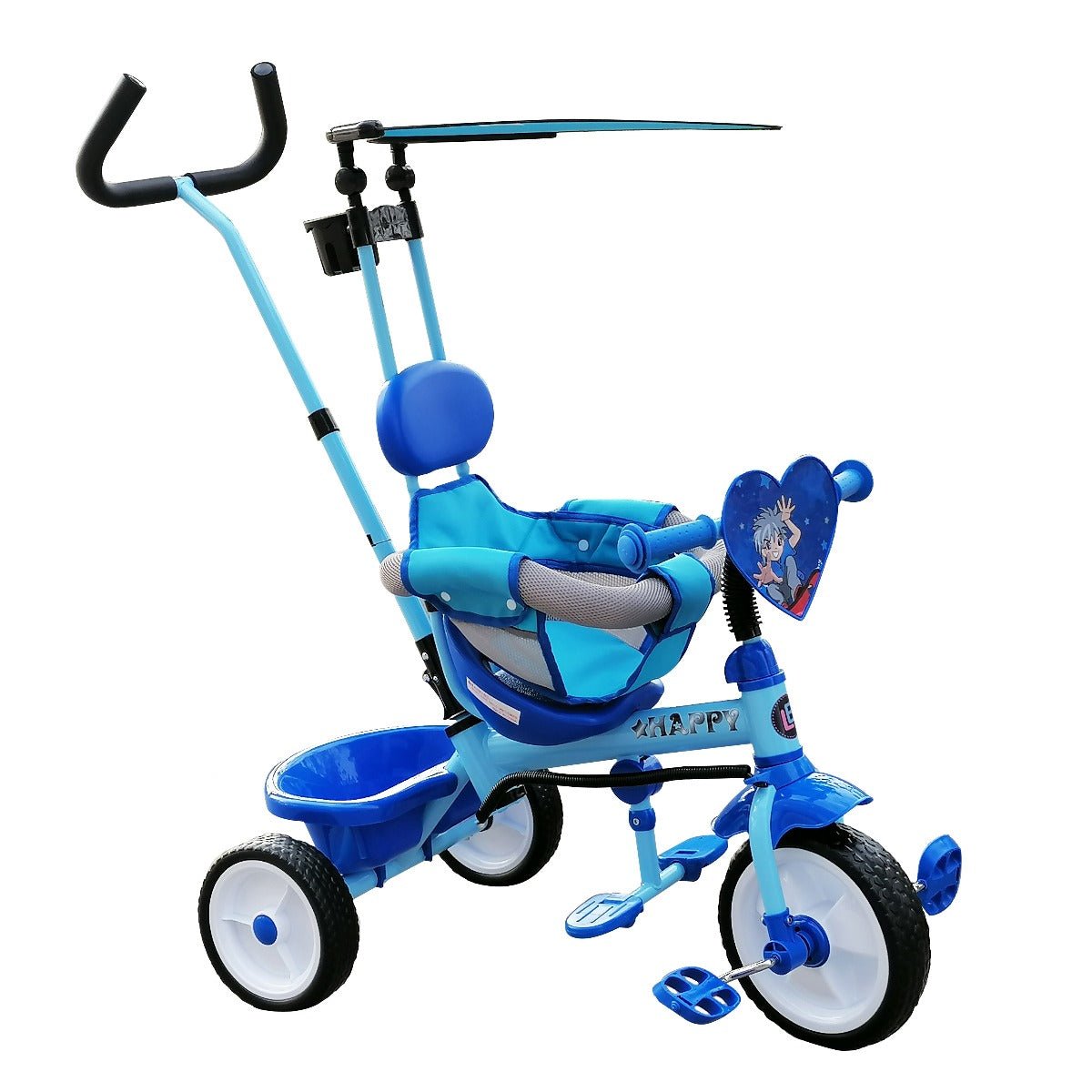 Tricycle for Kids Blue DX - 455 - Colorland Toys