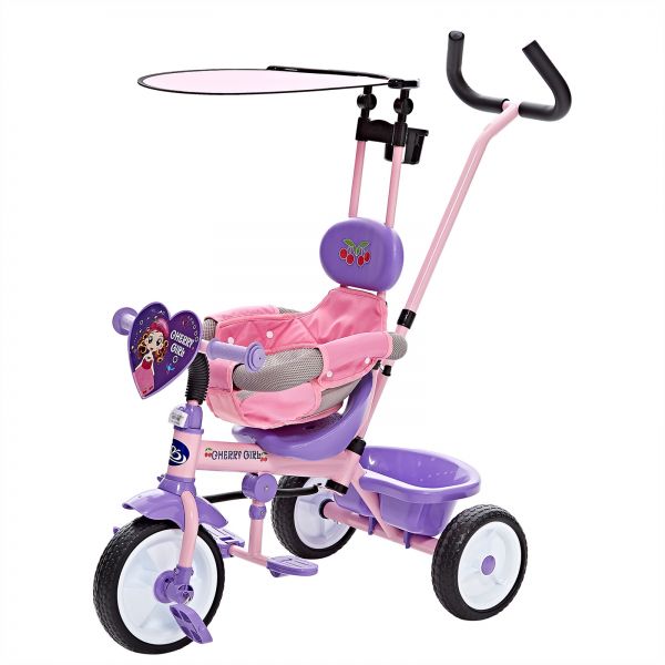 Tricycle for Kids Pink Purple DX-455 — image 2