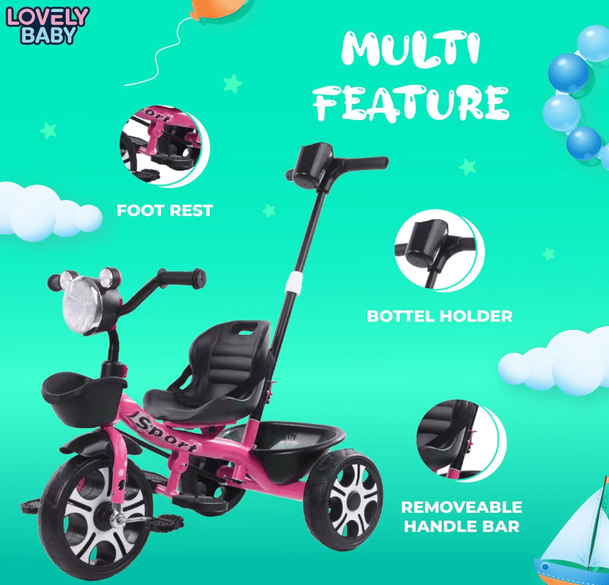Tricycle Pink JCT3088 — image 2