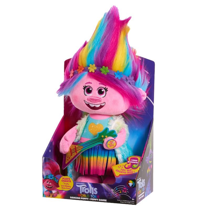 Trolls World Tour Dancing Feature Poppy Plush 65330 — image 4