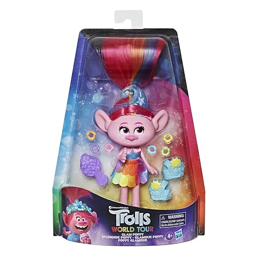 Trolls World Tour Glam Poppy Deluxe Fashion Doll E6569 — image 2