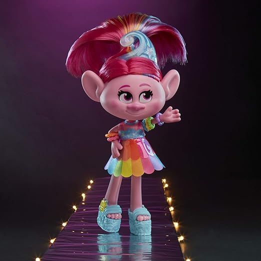 Trolls World Tour Glam Poppy Deluxe Fashion Doll E6569 — image 4