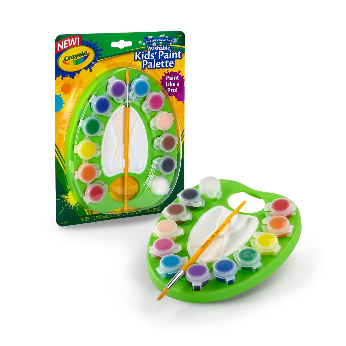 Crayola Washable Kids Paint Palette 54-1062