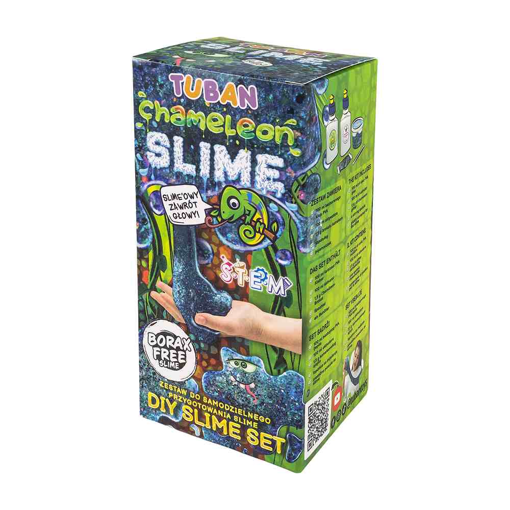 Tuban DIY Chameleon Slime TU 3429 - Colorland Toys