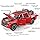 Tundra Truck Pullback Diecast Car H08555-6D — image 6