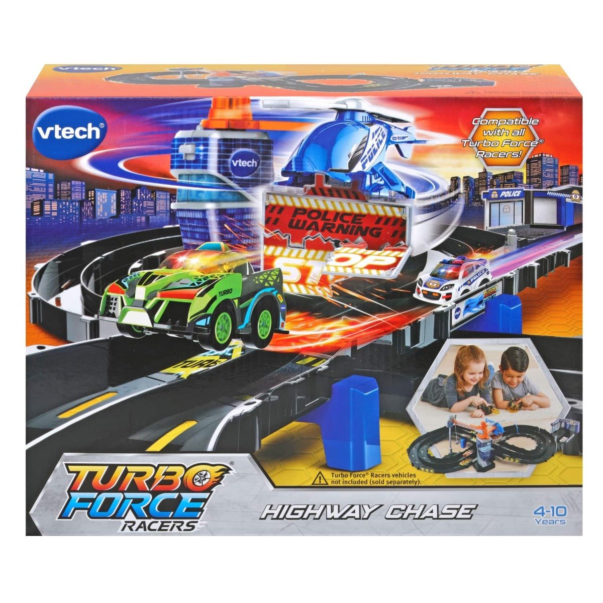 Turbo Force Racers Highway Chase 80 - 517903 - Colorland Toys