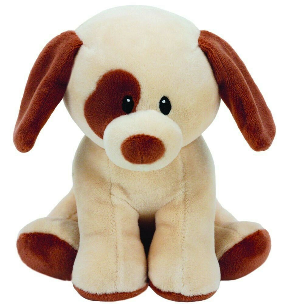 TY Baby Bumpkin the Brown Dog 6inch 31043 — image 1