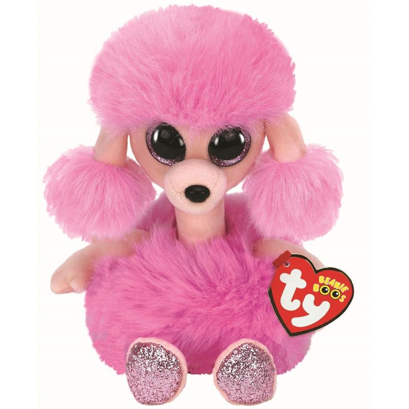 TY Beanie Boos Camilla the Poodle Pink 9inch 37403