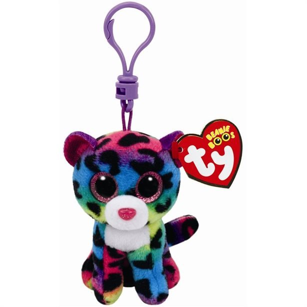 TY Beanie Boos Dotty the Leopard Clip 3inch 35012 — image 1