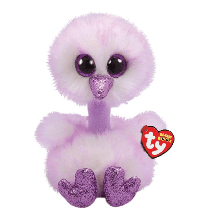 TY Beanie Boos Kenya the Purple Ostrich 9inch 36465 — image 1