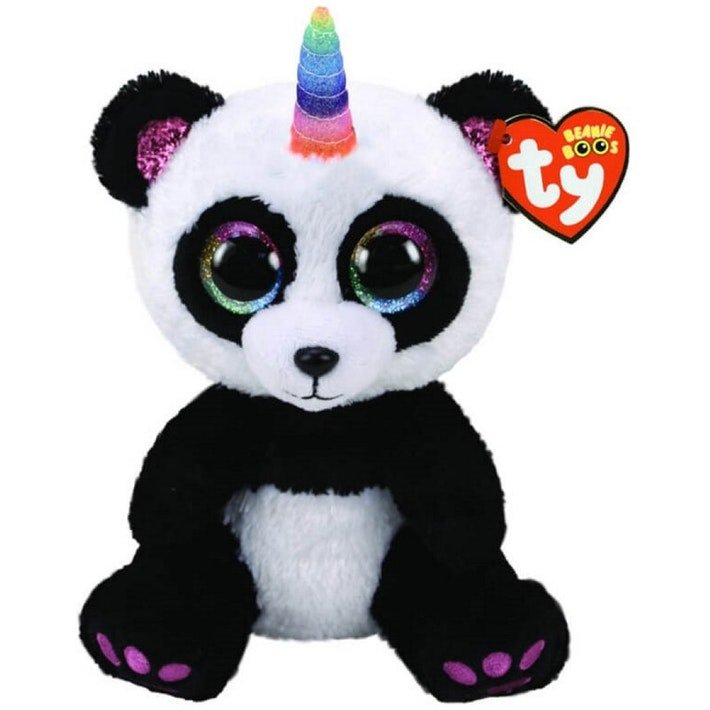 TY Beanie Boos Paris the Unicorn Panda 6inch 36307