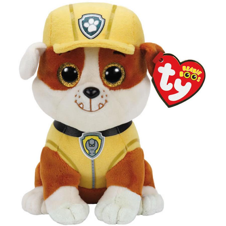 TY Beanie Boos Paw Patrol Rubble 6inch 41209