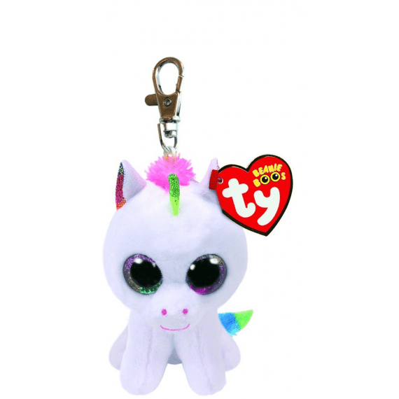 TY Beanie Boos Pixy the Unicorn White Clip 3inch 35040 — image 1