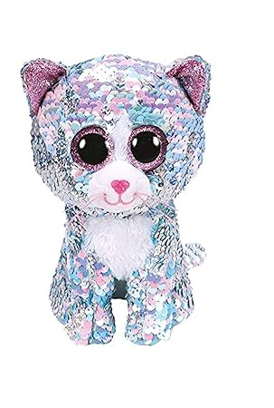 Ty Beanie Boos Sequin Purse - Whimsy the Cat 95822 — image 1