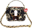 TY Fashion Sequin Dog Brutus Purse 95134