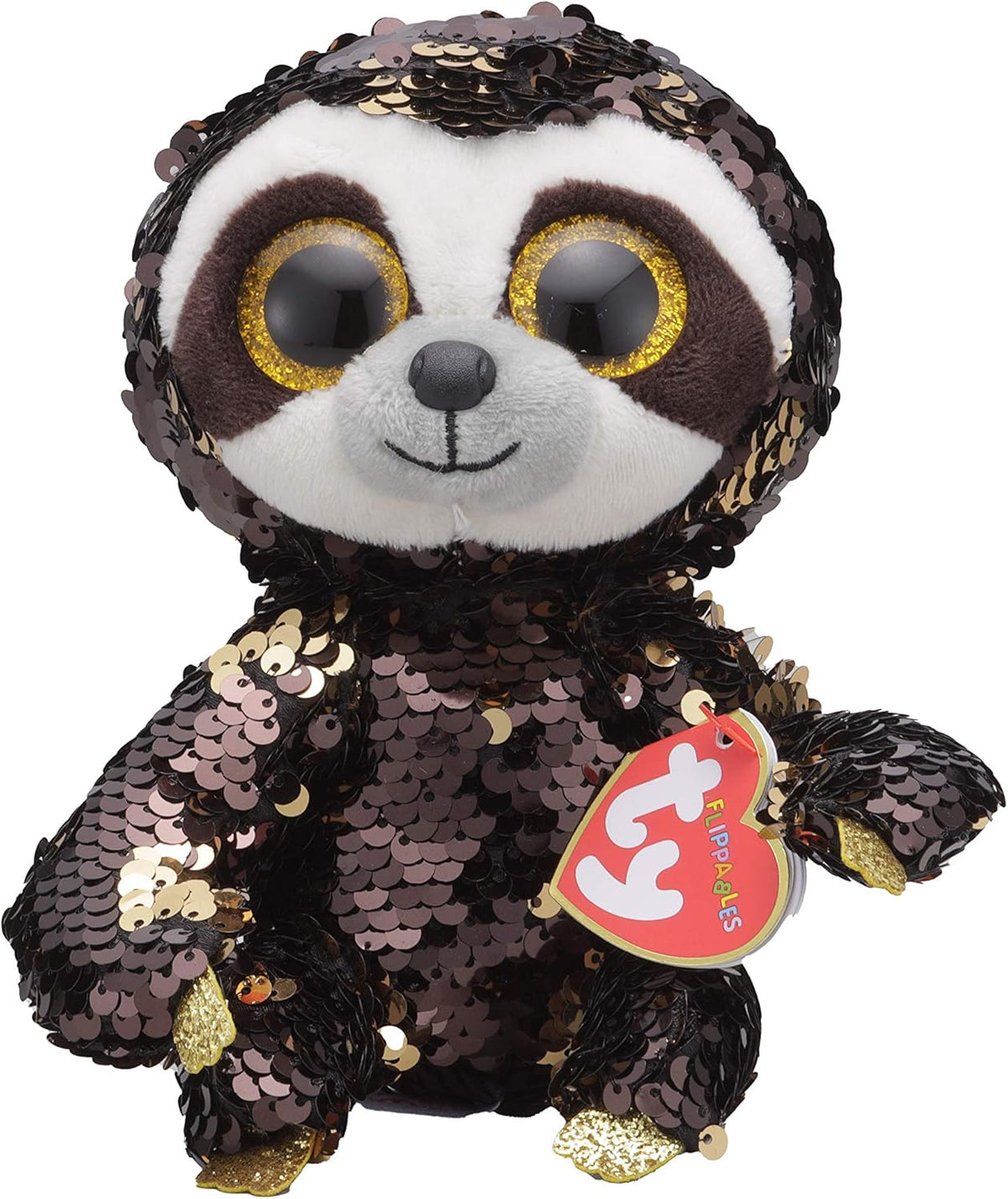TY Flippables Sequin Sloth - Dangler 10inch 36780 - Colorland Toys