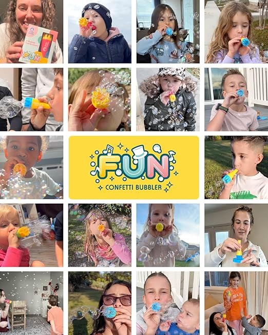 Uncle Bubble Fun Confetti Bubbler — image 9