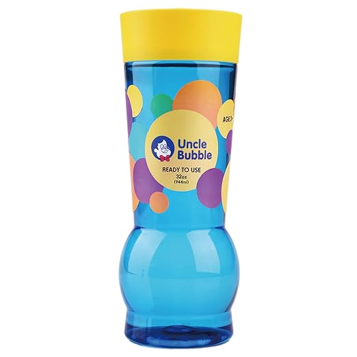 Uncle Bubble Refill Bubble Solution 32OZ - Colorland Toys