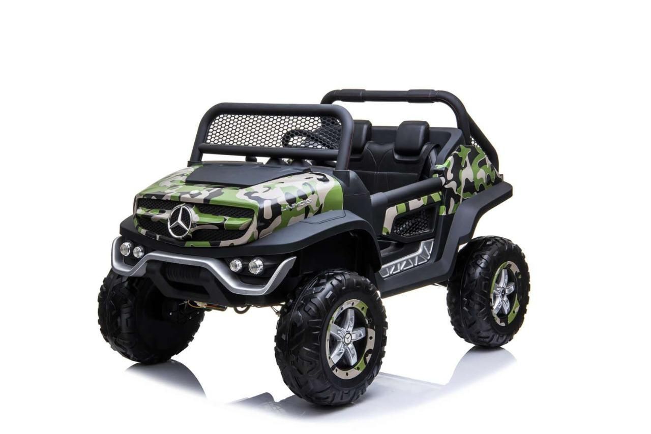 Mercedes AMG Unimog 4x4 Two Seat Ride On Car Military - Colorland Toys