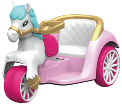 Unicorn Carriage With Light And Music Ride On Pink TCDK 602 - Colorland Toys