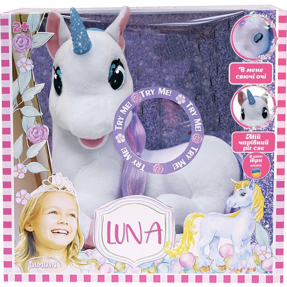Unicorn Luna with Luminous BD2003 - Colorland Toys