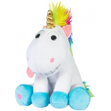 Club Petz Puffy Plush Unicorn - Colorland Toys