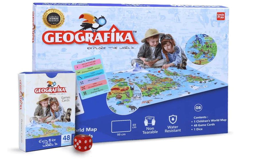 Unikplay Geografika Explore The World Game UPWM-2840/GB03 — image 1