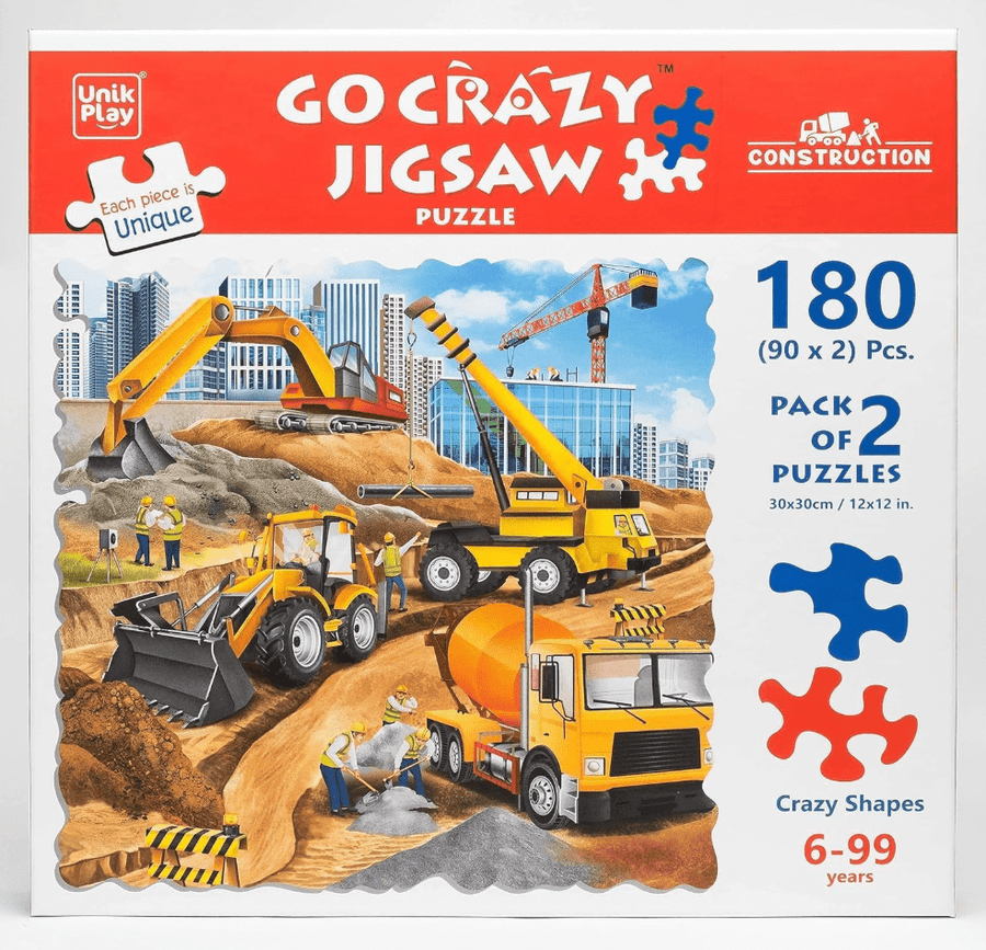 Unikplay Go Crazy Jigsaw Puzzle - Construction UPJP-1212/GB03 — image 1
