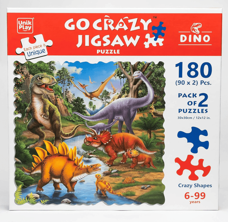 Unikplay Go Crazy Jigsaw Puzzle - Dino UPJP-1212/GB01 — image 1