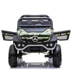 Mercedes AMG Unimog 4x4 Two Seat Ride On Car Military - Colorland Toys