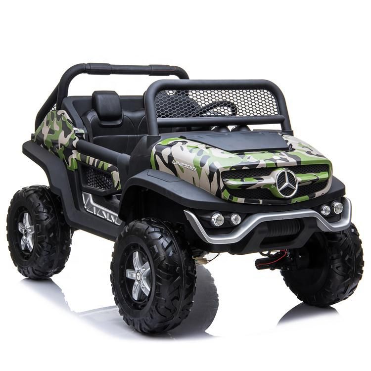 Mercedes AMG Unimog 4x4 Two Seat Ride On Car Military - Colorland Toys