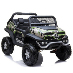 Mercedes AMG Unimog 4x4 Two Seat Ride On Car Military - Colorland Toys