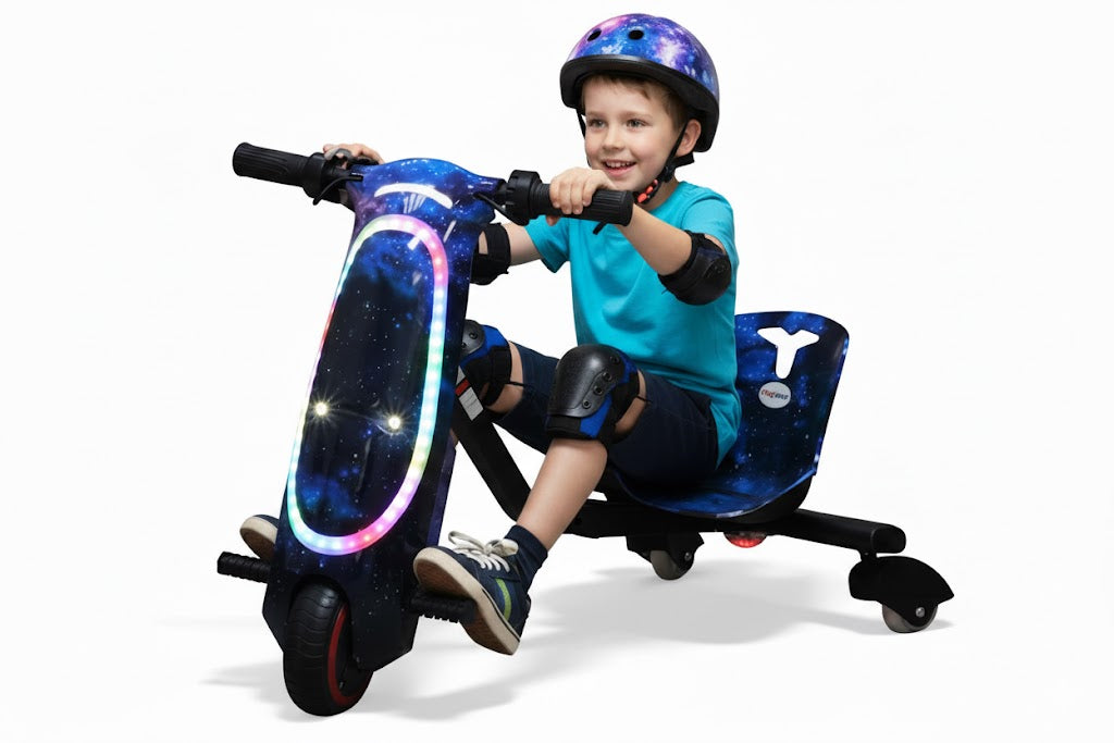 Pro Ride Mini Drift Scooter 36V – Galaxy Blue - Colorland Toys