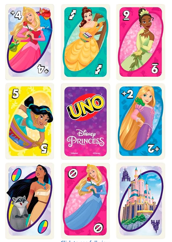 UNO Disney Princess Card Game GYY69 — image 4