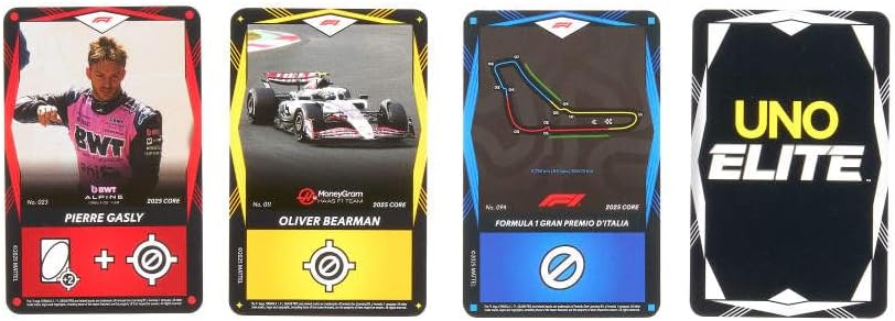 UNO Elite Formula 1 2025 Core Edition Starter Pack JLV42 - Colorland Toys