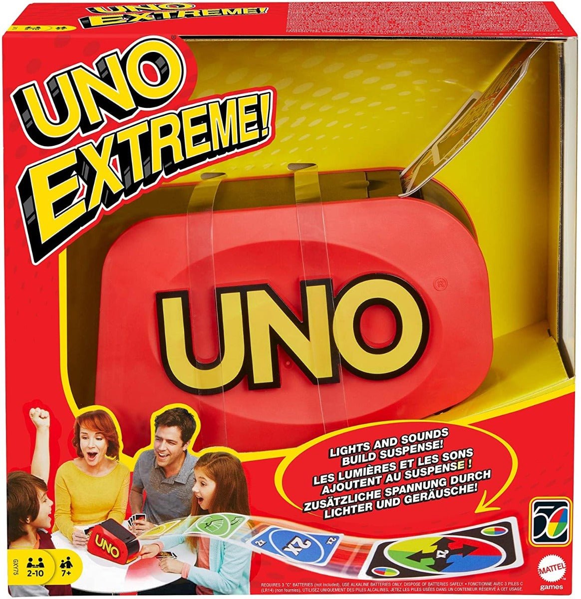 Uno Extreme Card Game GXY75 - Colorland Toys