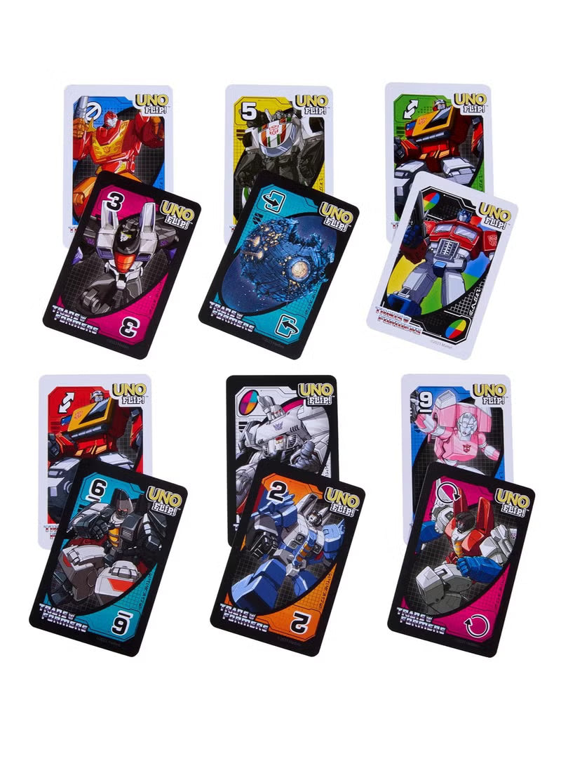 UNO Flip Transformers Card Game — image 2