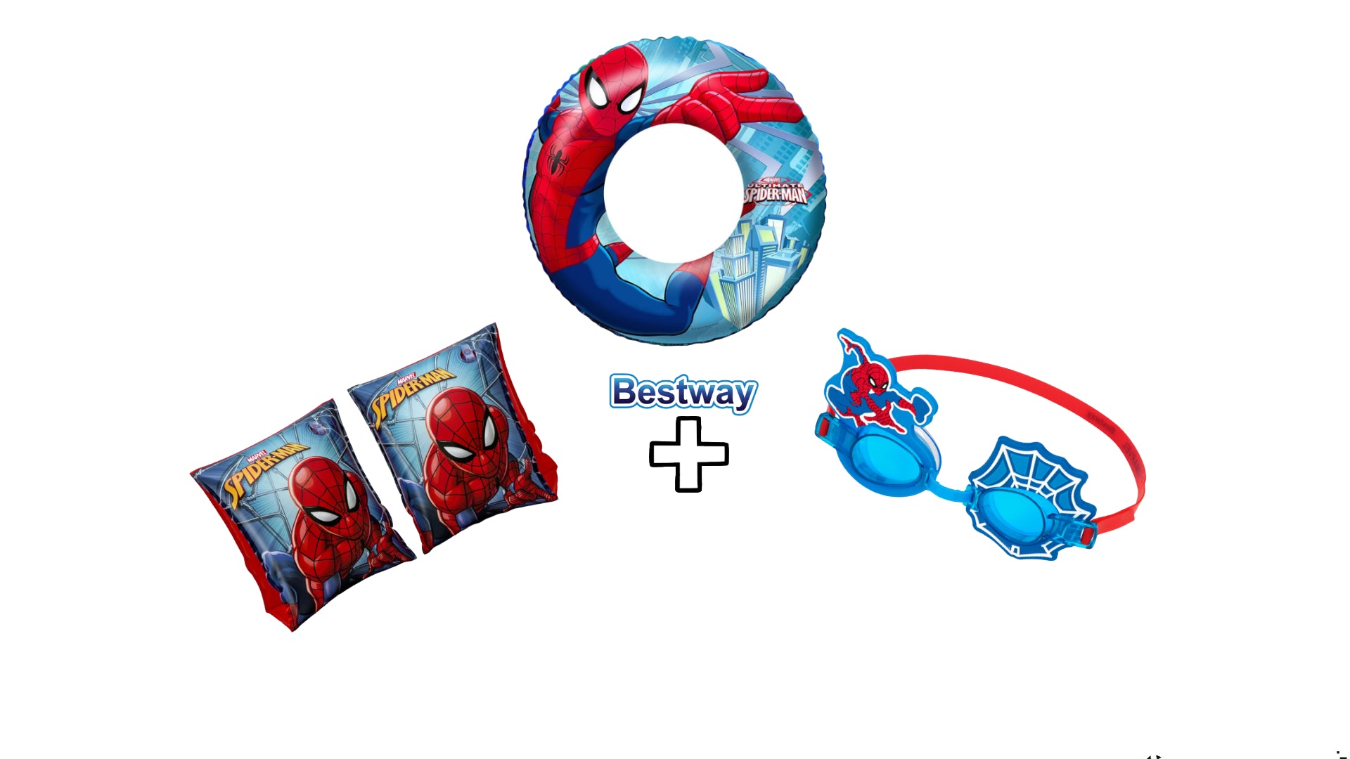Bestway Amazing Spiderman Swim Ring 56cm 98003 - Colorland Toys