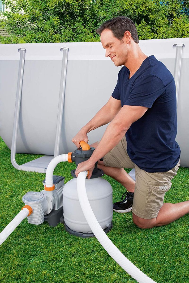 Bestway Flowclear Sand Filter Pump 2200 GPH — view 5
