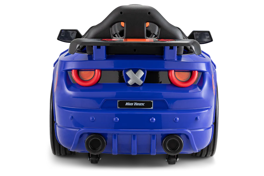 6V KT Dizzy Racers Ride-On Car Blue by Kid Trax Toys — view 4
