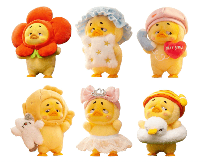 Upset Duck Act Cute Duck Plush Toy AP17183801700C - Assorted — image 1