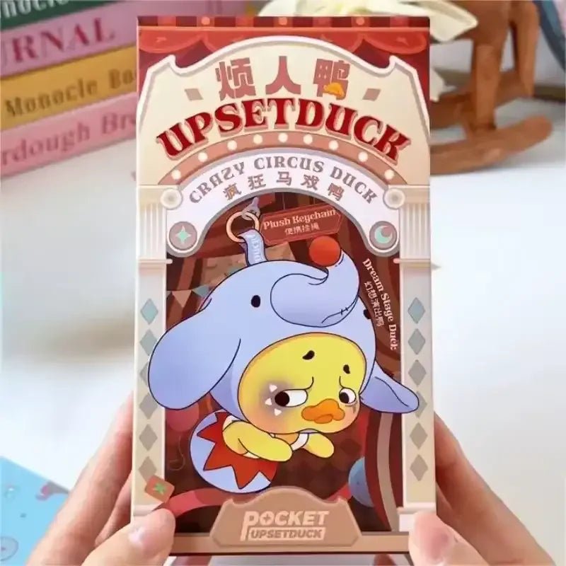 Upset Duck - Crazy Circus Duck Plush Keychain Blindbox AP17183803100C - Colorland Toys
