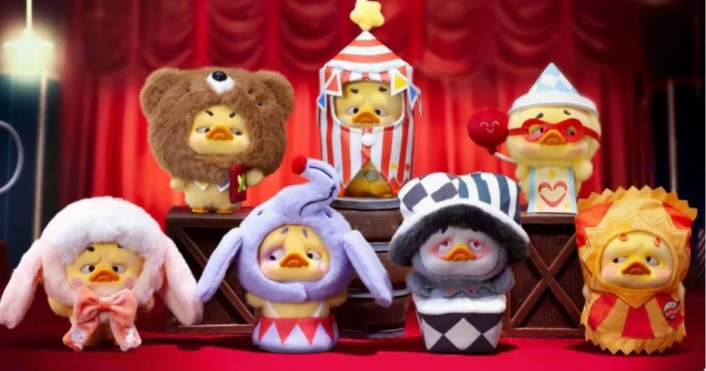 Upset Duck - Crazy Circus Duck Plush Keychain Blindbox AP17183803100C — image 1