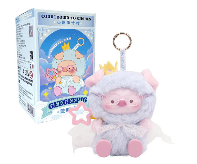 Upset Duck Geegeepig Countdown To Wishes Plush Keychain — image 1