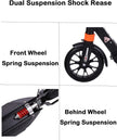Urban Scooter with Suspension Black TG-9060L